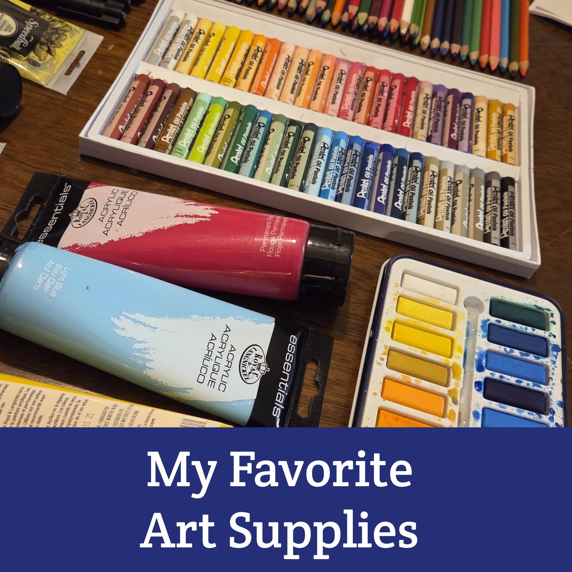 My Favorite Art Supplies - Moon & Hare Studio