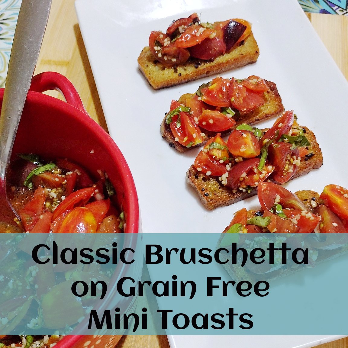 Bruschetta Recipe - Moon & Hare Studio