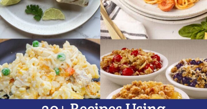 20+ Recipes Using Ingredients from Food Banks & Food Pantries - Moon & Hare Studio