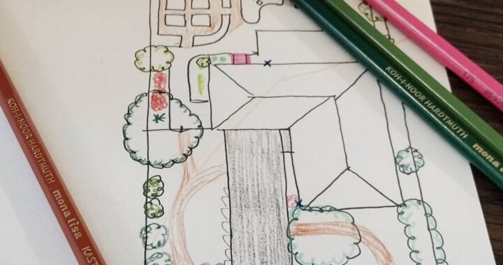 How to Draw a Scale Map of Your Property to Design Garden Beds! from Moon and Hare Studio