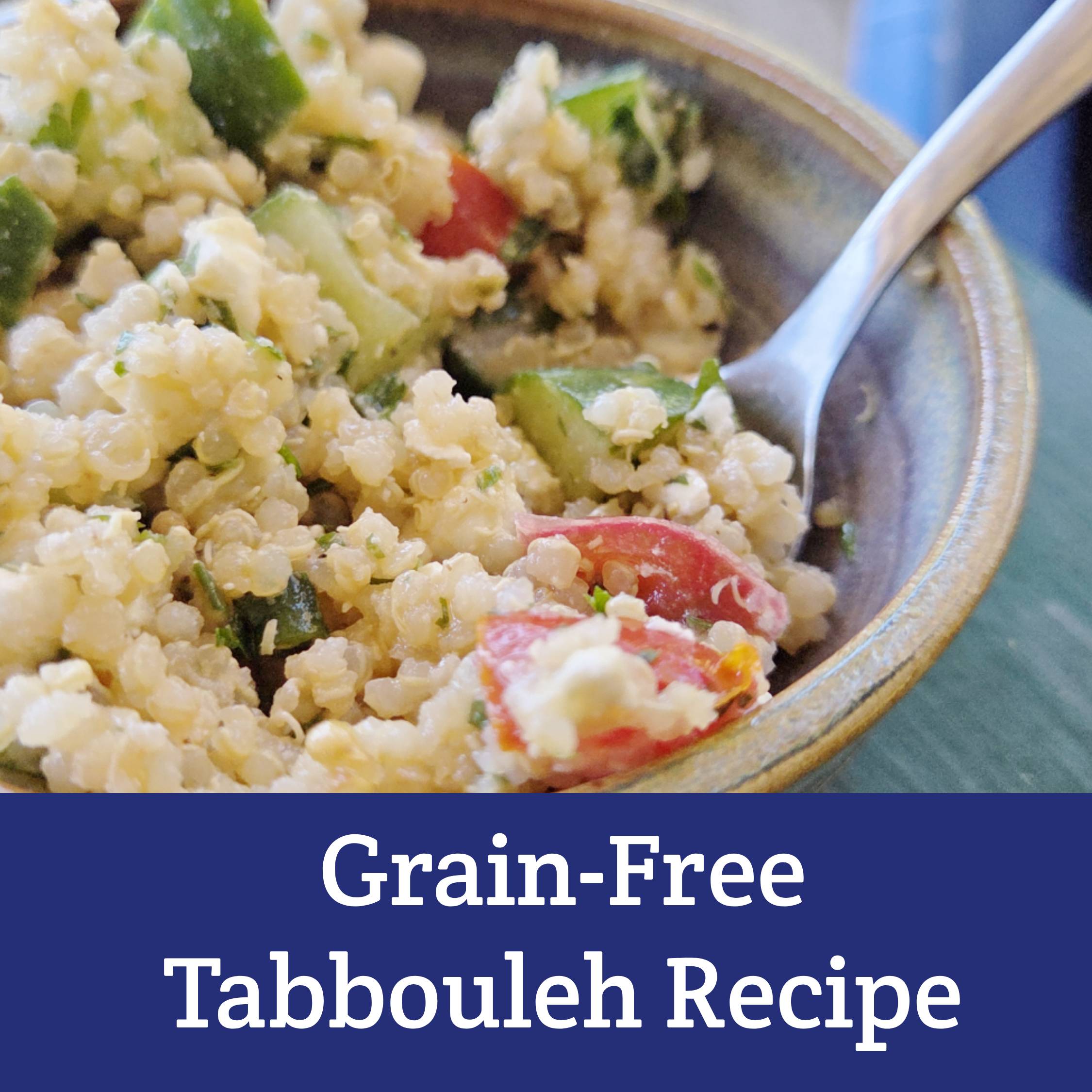 Grain Free Tabbouleh Recipe - Moon & Hare Studio