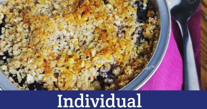 Every Season Fruit Crisp - individual servings! Moon & Hare Studio