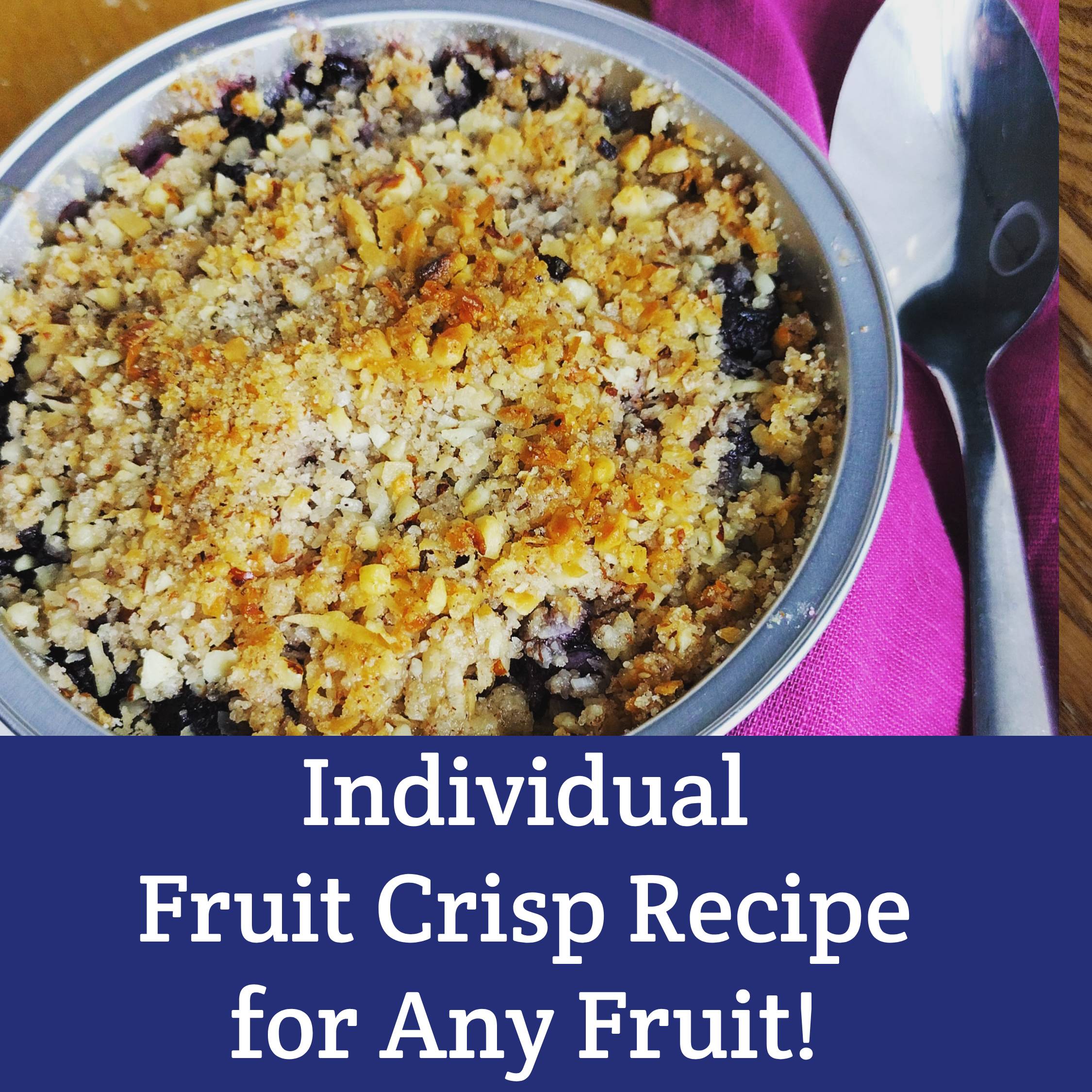 Every Season Fruit Crisp - individual servings! Moon & Hare Studio