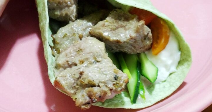 Pork Souvlaki Recipe from Moon & Hare Studio