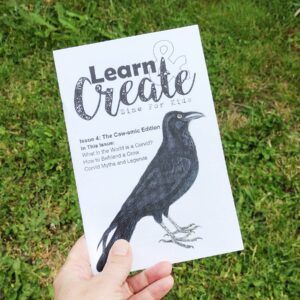 All About Corvids - kid zine