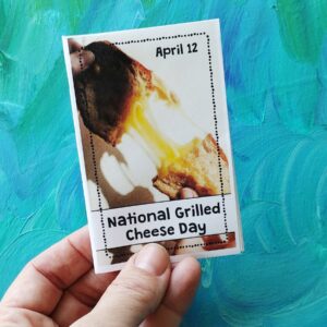 Grilled Cheese Day Mini Zine