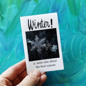 Winter mini zine