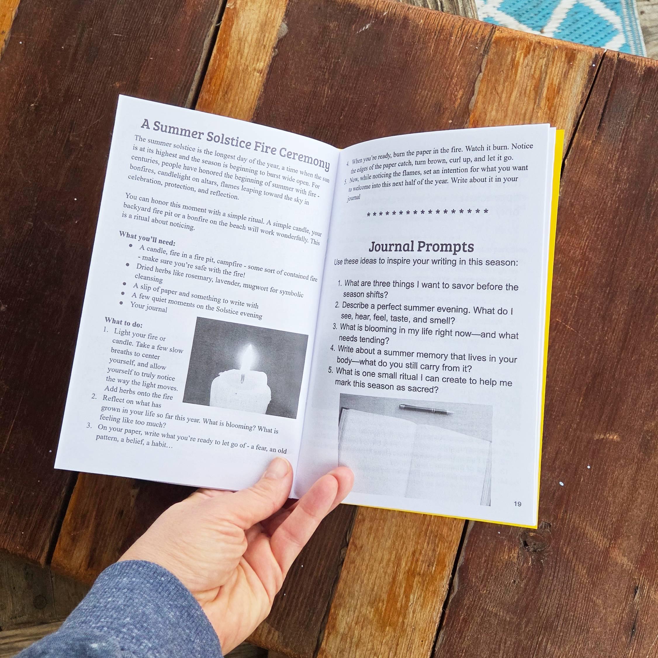 Rhythms of the Year: Summer - zine - Image 2