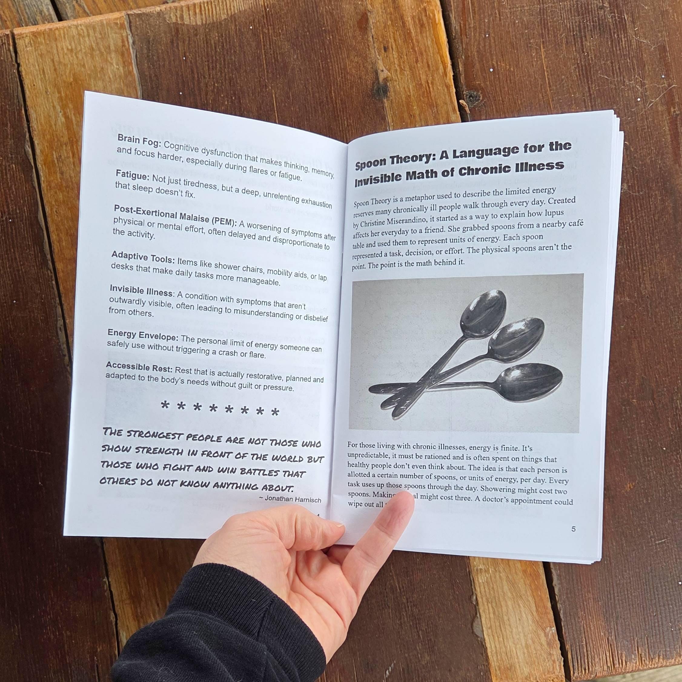 Being Alive and Chronically Ill - zine - Image 3