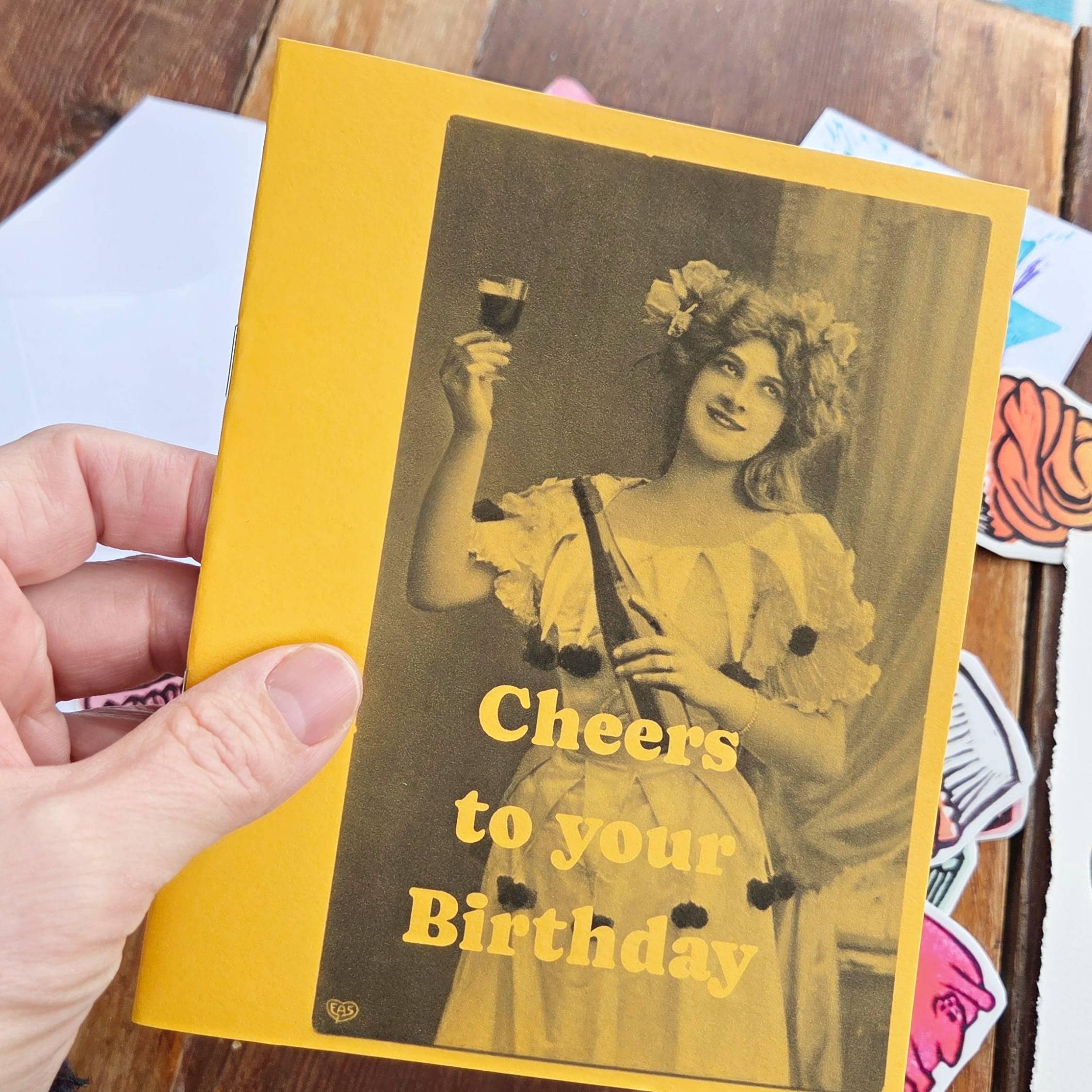 Handmade Snail Mail Birthday Pack - Image 4