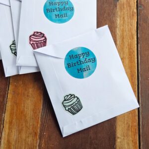 Handmade Snail Mail Birthday Pack