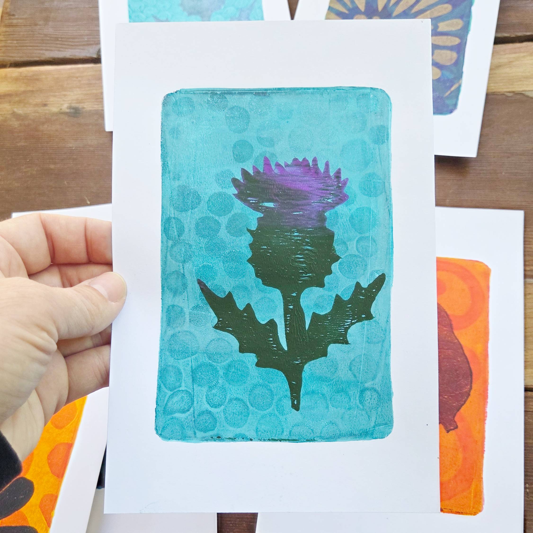 Gelli Printing Workshop - September 17 - Image 6