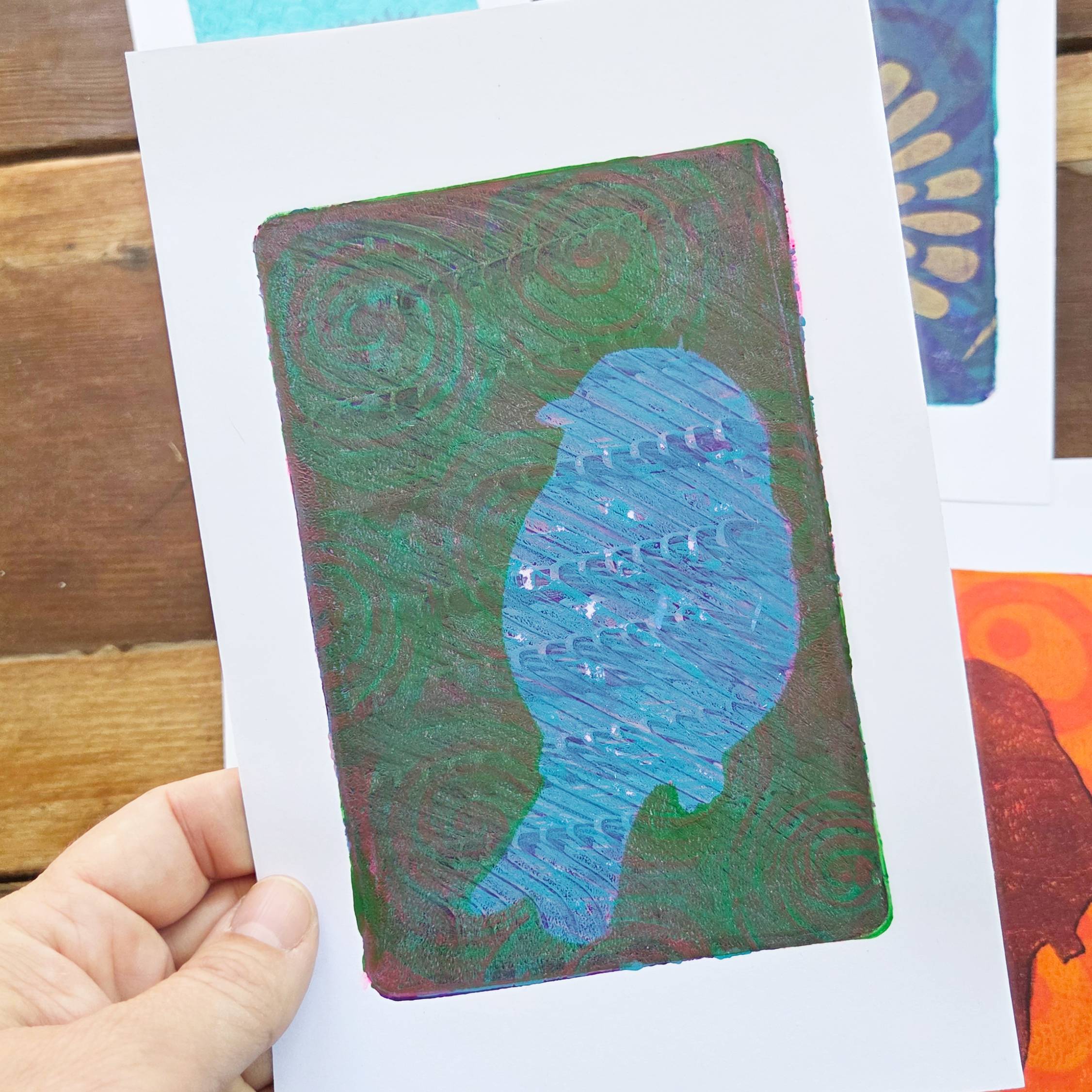 Gelli Printing Workshop - September 17 - Image 5