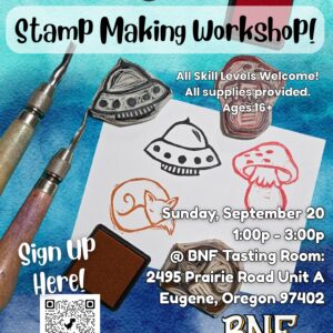 Stamp Making at BNF Taproom - with Moon & Hare Studio