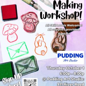 Stamp Carving Workshop - October 1